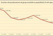 Paradoksi, ekonomia rritet, por punësimi u tkurr me 20 mijë persona në 3-mujorin e tretë