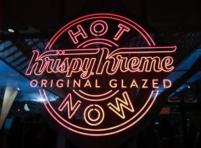 US Chain Krispy Kreme Donut's First Store In France