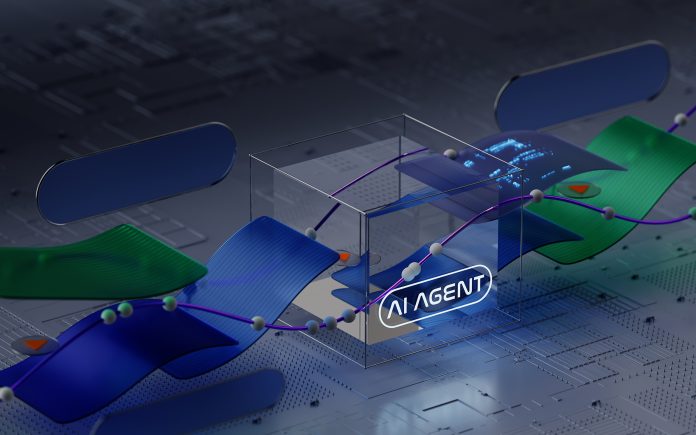 AI Agent Machine Learning Large Language Model Prompt Futuristic Technology